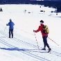 Auf der Skimagistrale mit Blick zum Klinovec (1244 m) Auf der Skimagistrale mit Blick zum Klinovec (1244 m)